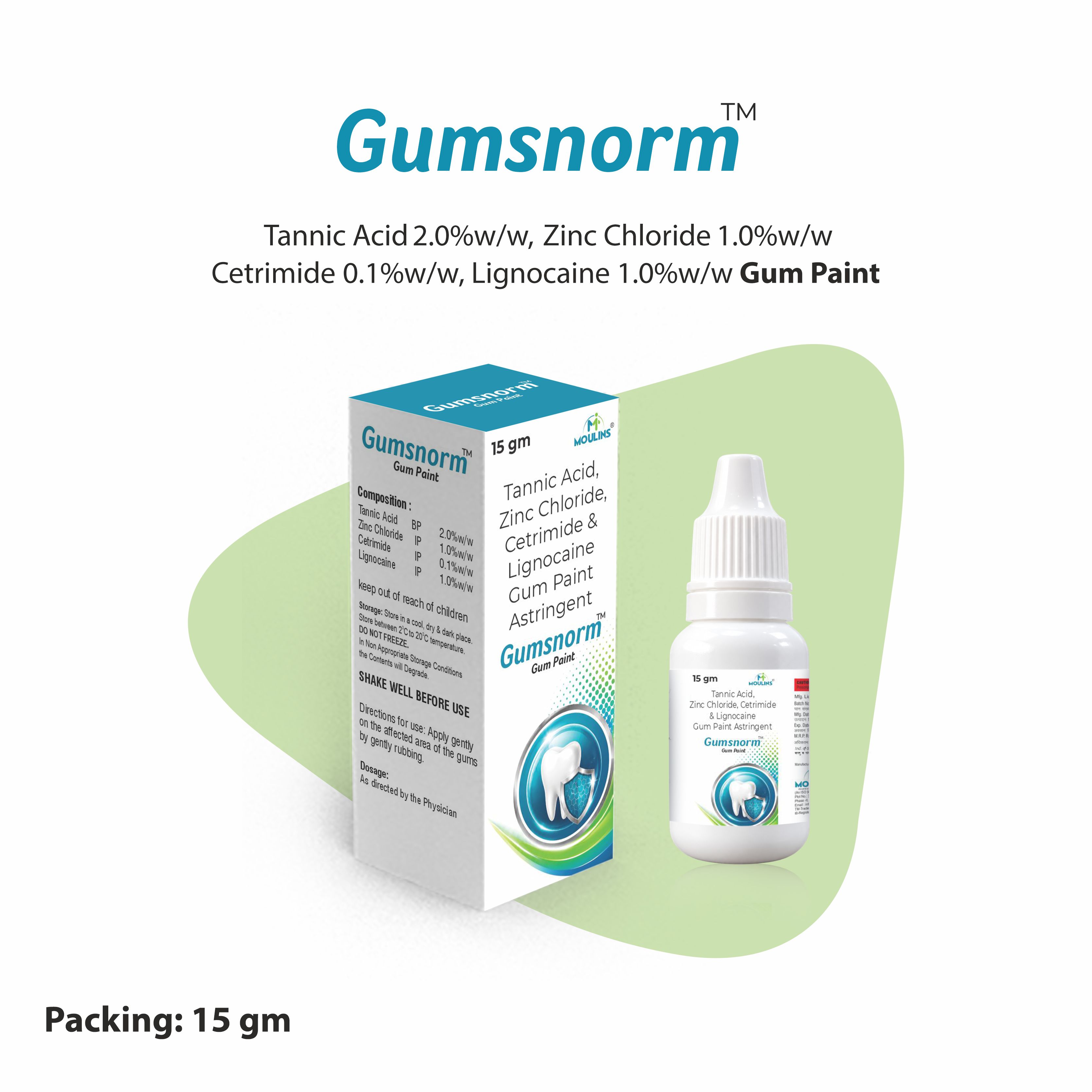 GUMSNORM GUM PAINT 15 ML